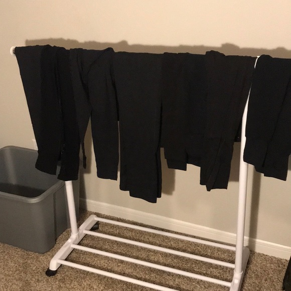 Black Leggings bundle! 8 pairs of black leggings. - Picture 1 of 5